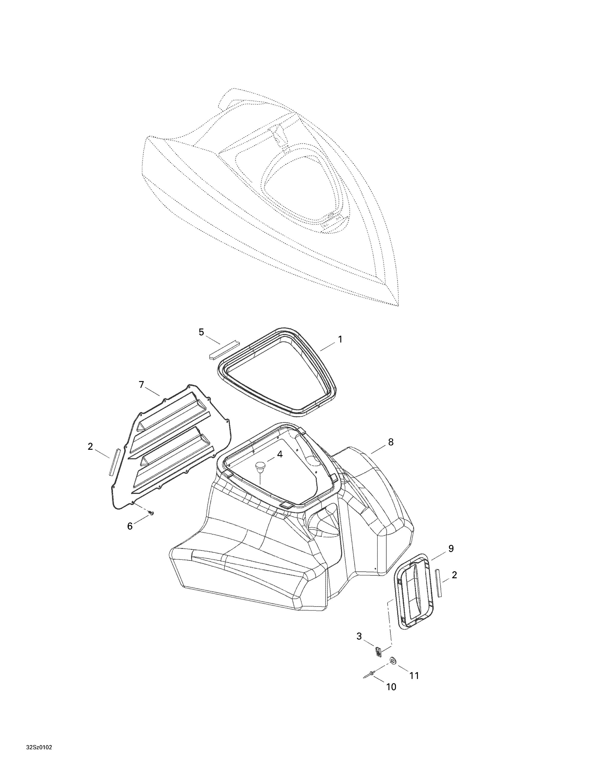Front Tray