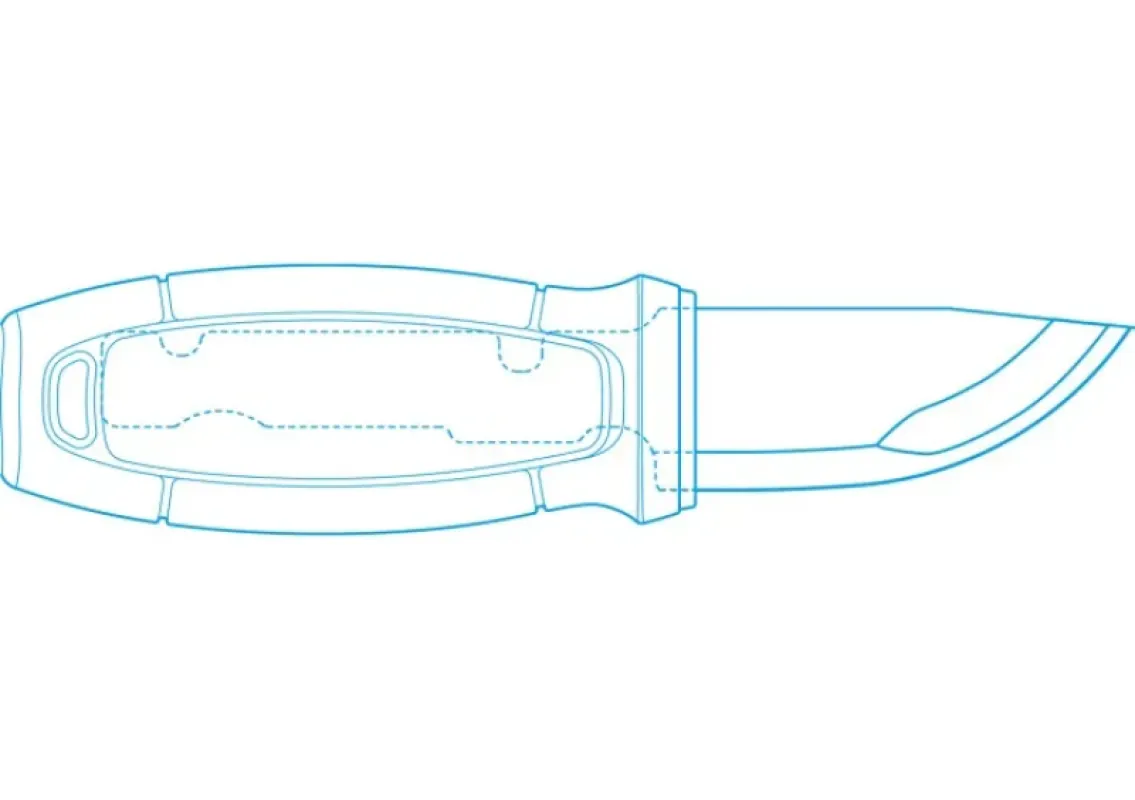 Нож Morakniv Eldris Yellow