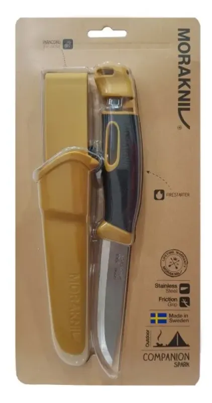 Нож Morakniv Companion Spark (S) Yellow