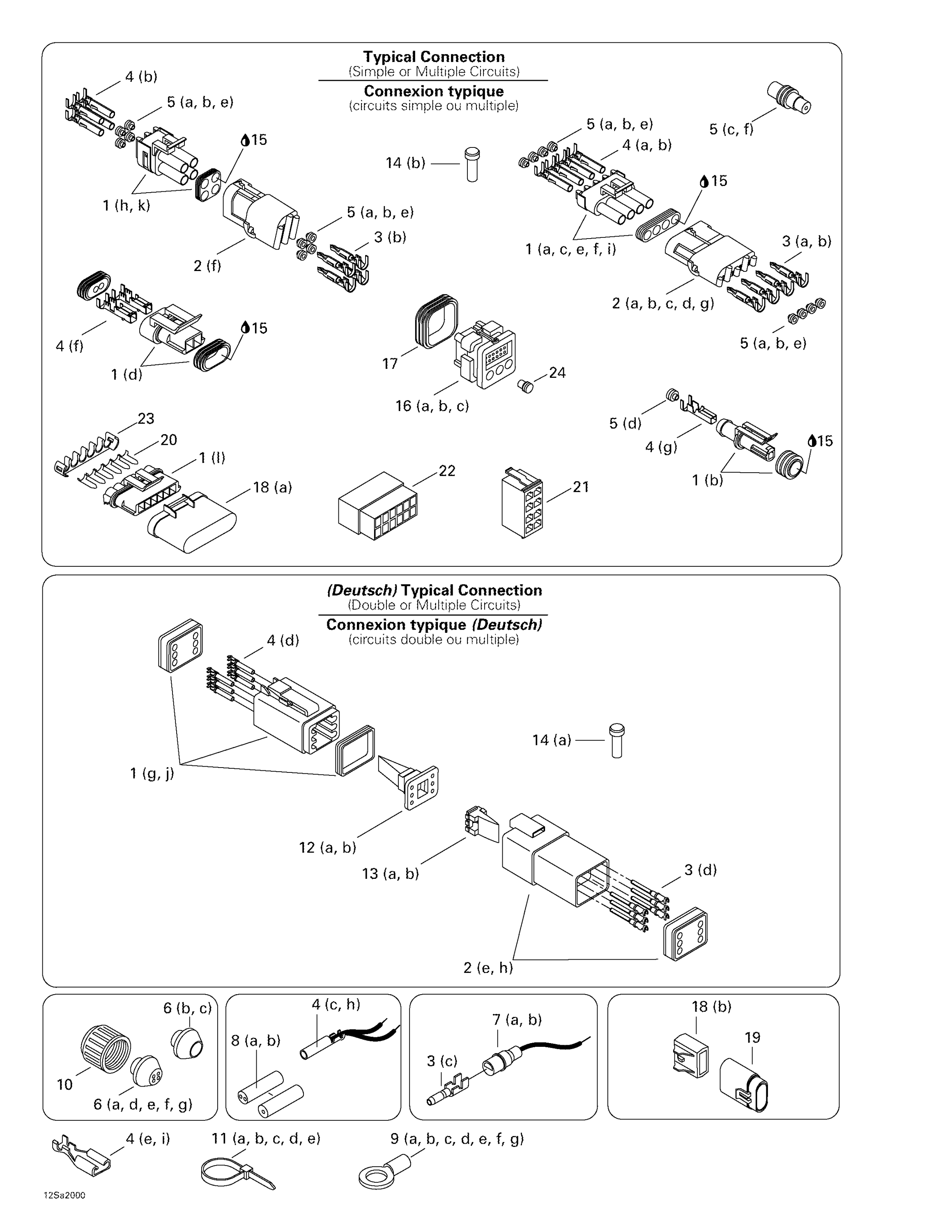 Typical электрооборудование Connections