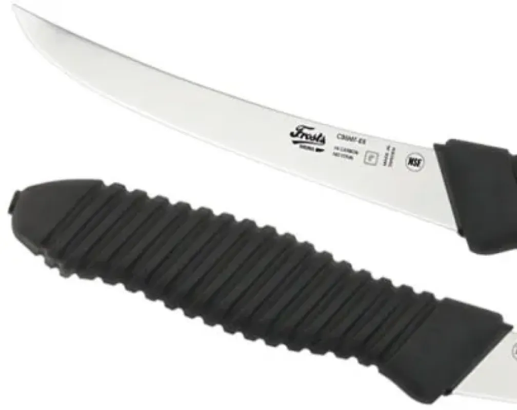 Mora Нож Curved Boning, ребристый, Medium-Flex
