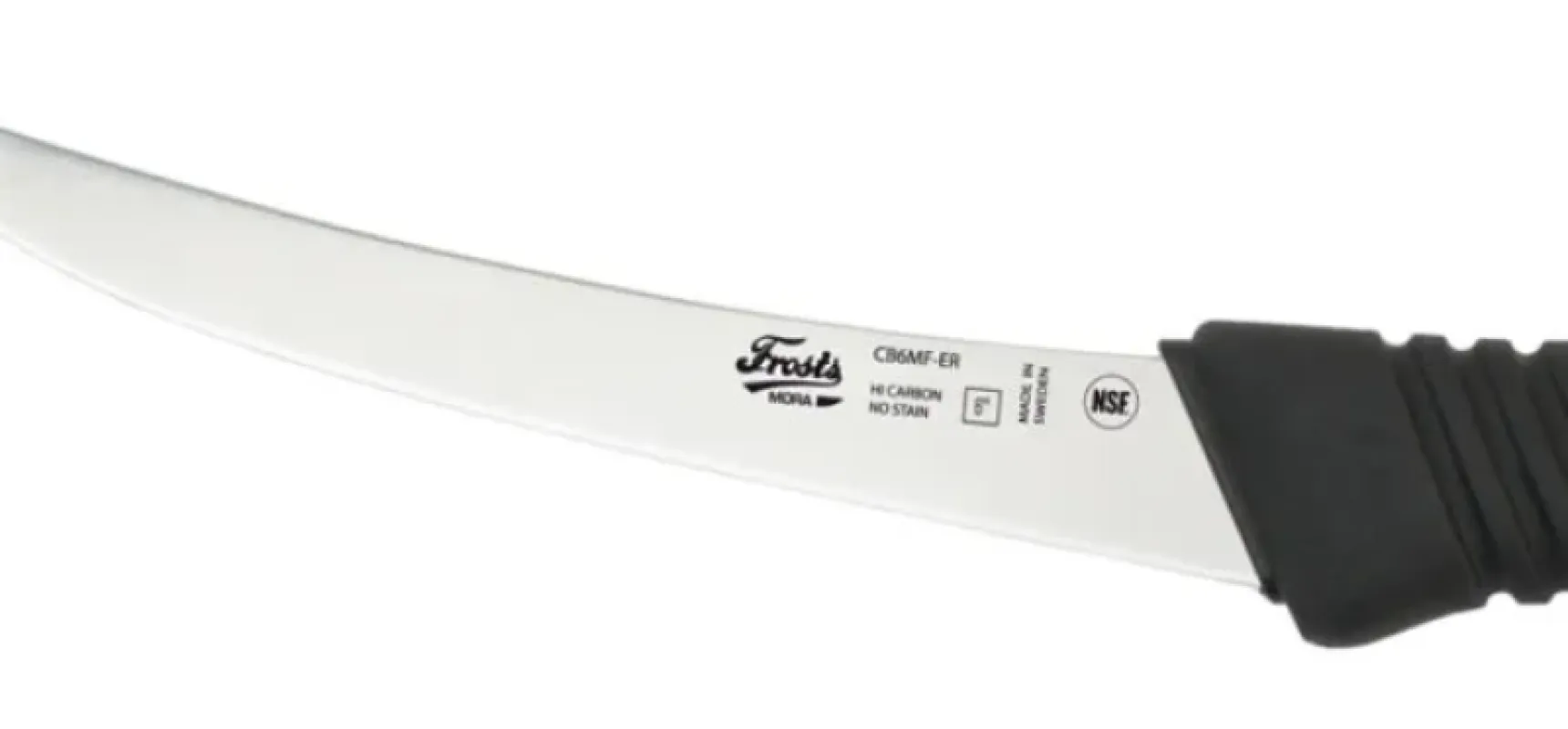 Mora Нож Curved Boning, ребристый, Medium-Flex