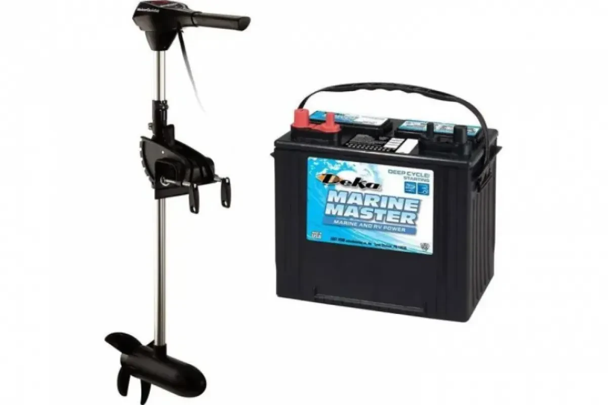 Электромотор MotorGuide R3-30 HT30 + Marine Master DP24 (85 А/ч)