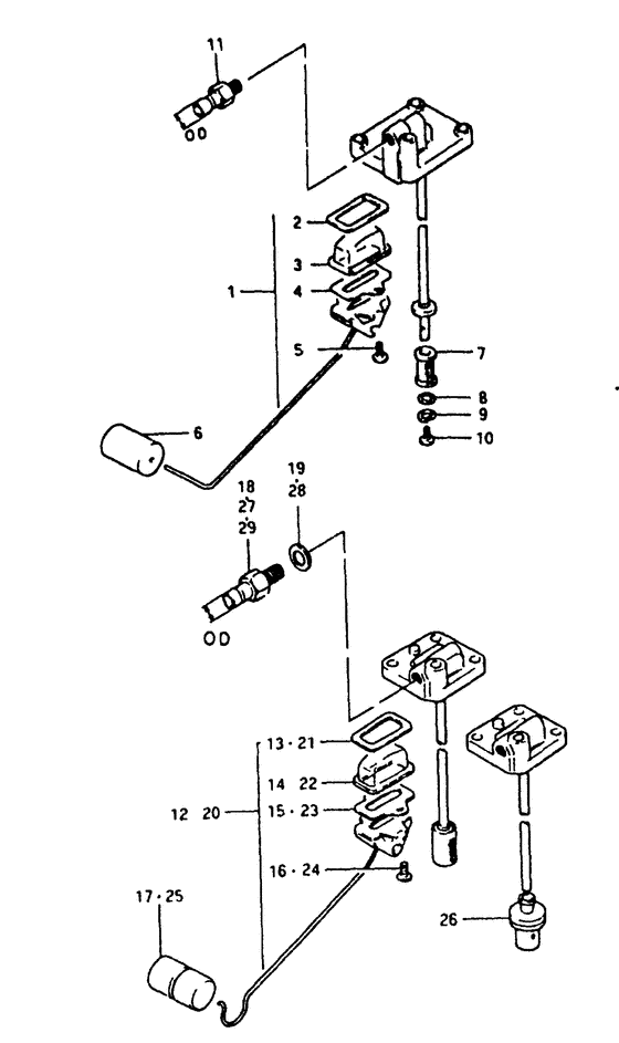 E13), dt8j (e9, e13) топливный прибор:dt8g (e9