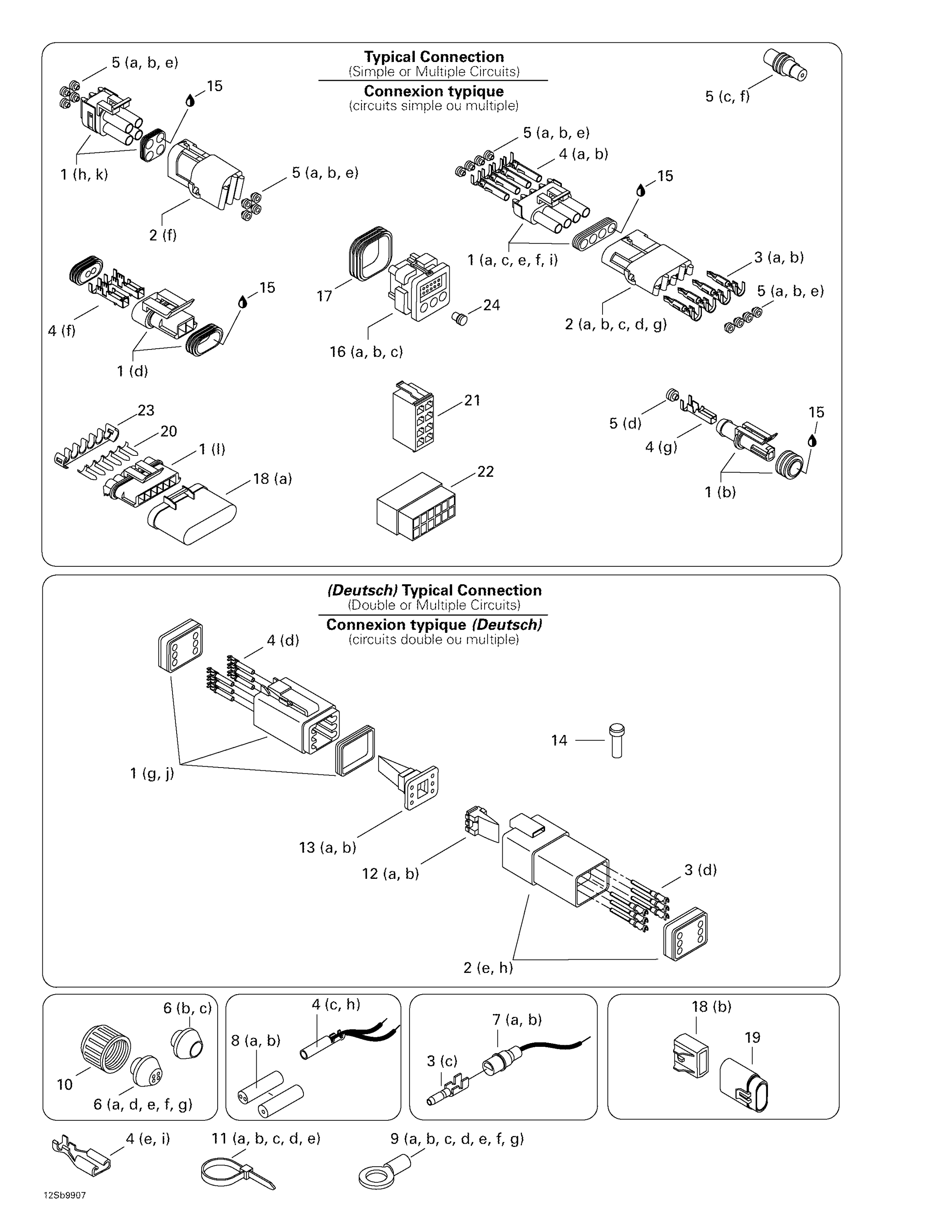 Typical электрооборудование Connections