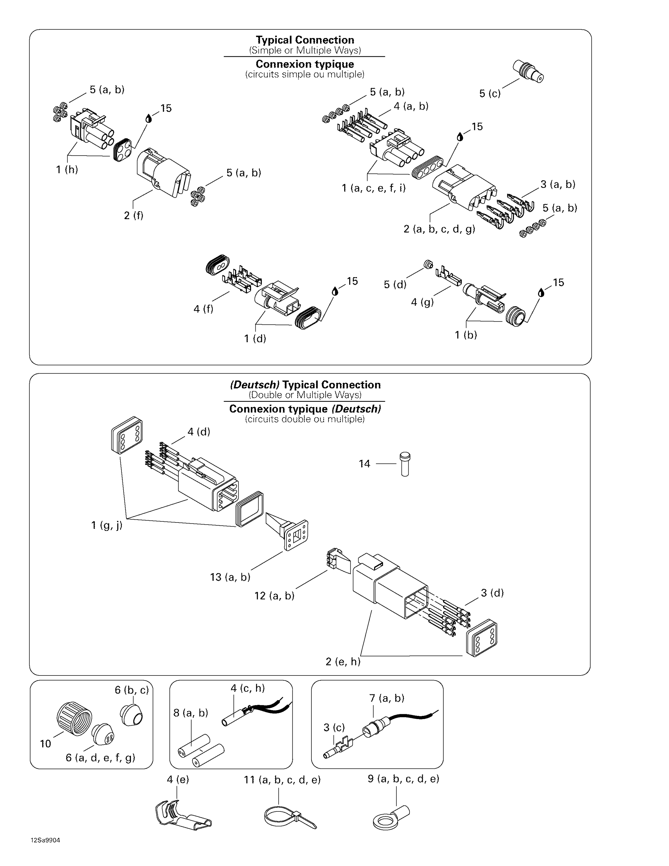 Typical электрооборудование Connections