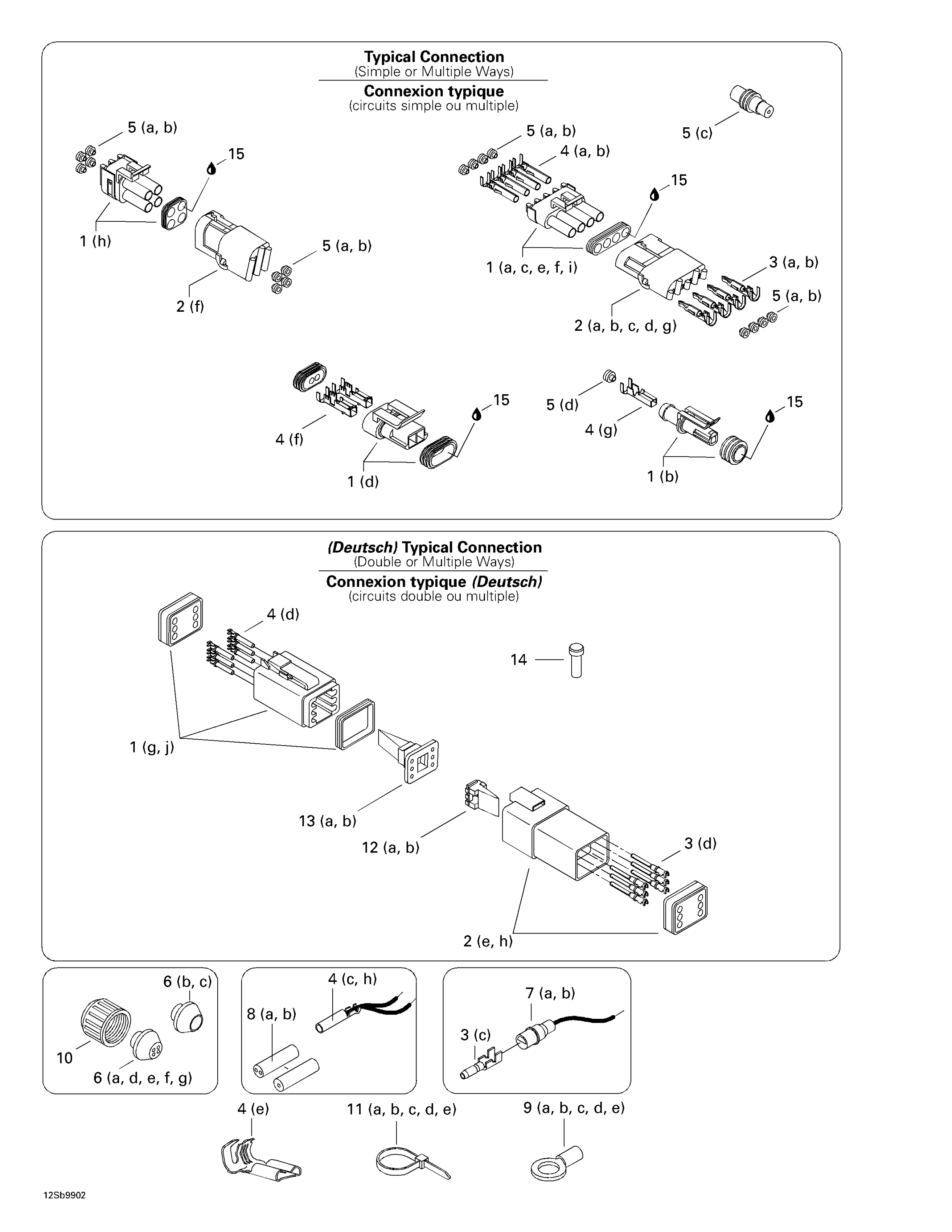 Typical электрооборудование Connections