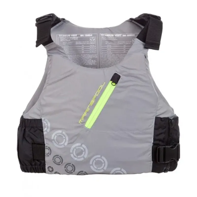 MARINEPOOL Жилет TITANIUM Vest серый/черный 90+