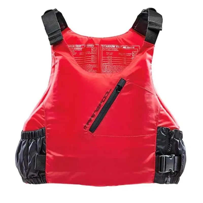 MARINEPOOL Жилет TITANIUM Vest красно/черный 90+