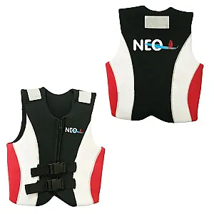 Жилет Neo Buoyancy Aids 50N, CE ISO 12402-5 белый-красно-черный 90+ 71072