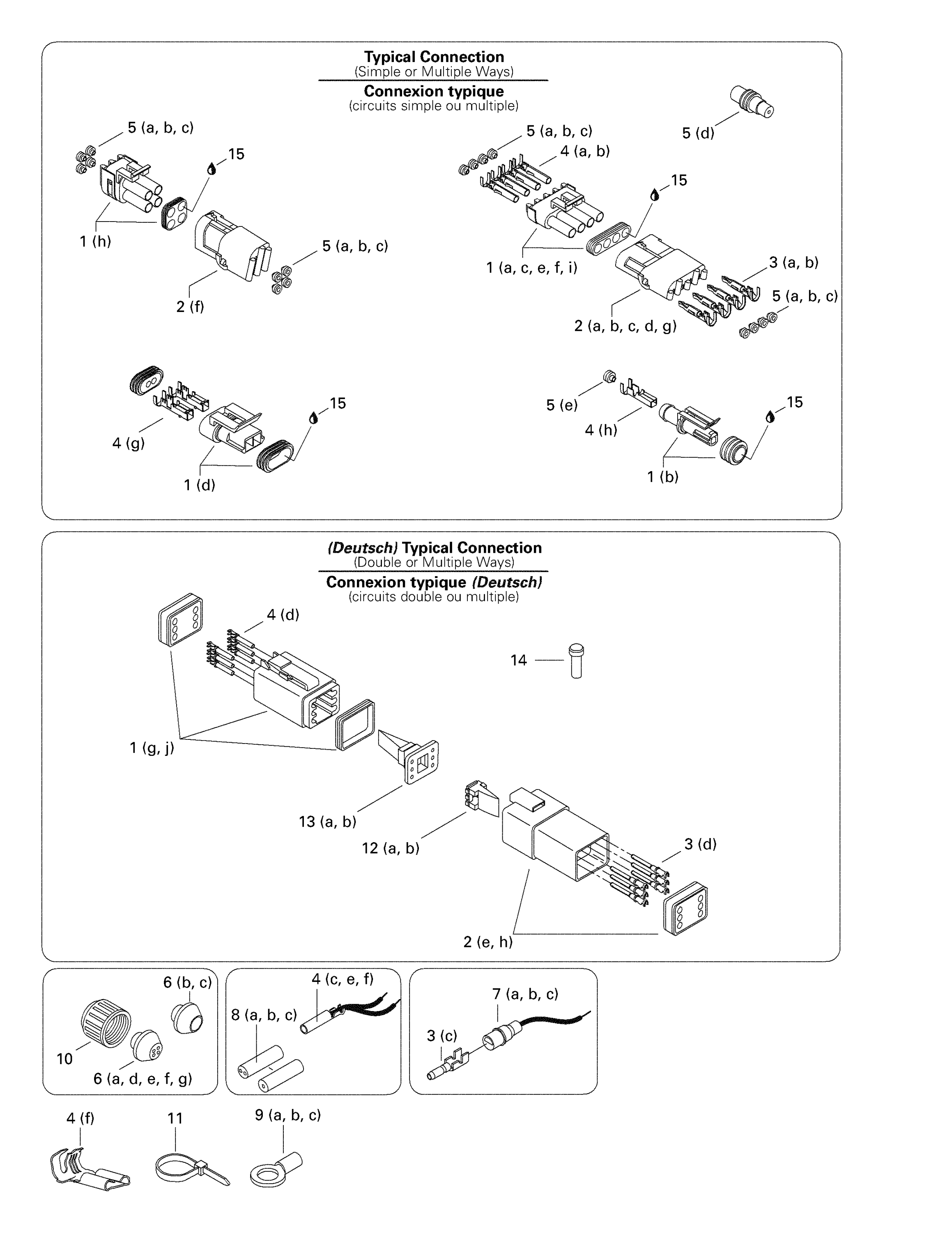 Typical электрооборудование Connections