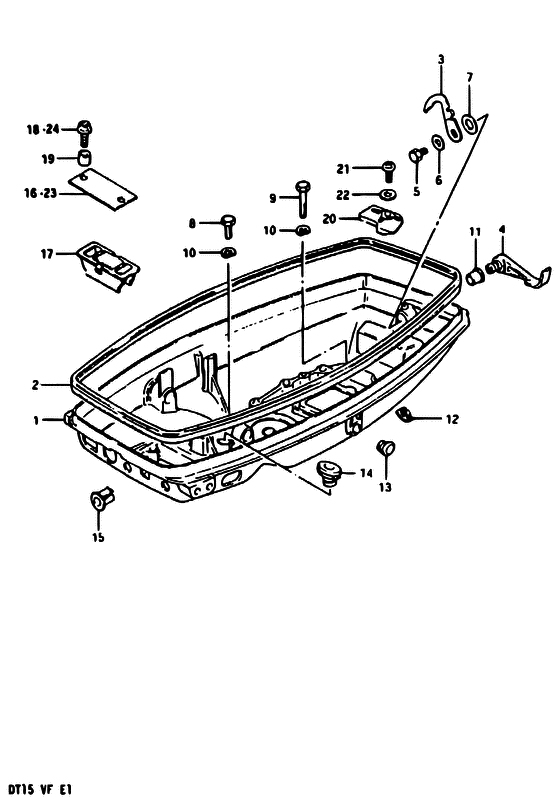 Нижняя крышка