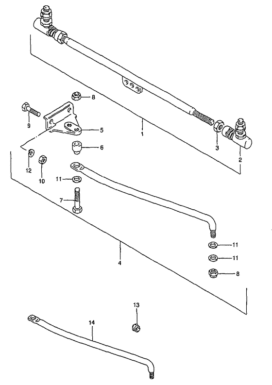 Tie-rod (опция;)