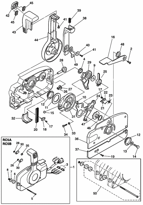 Component детали of дистанционное управление