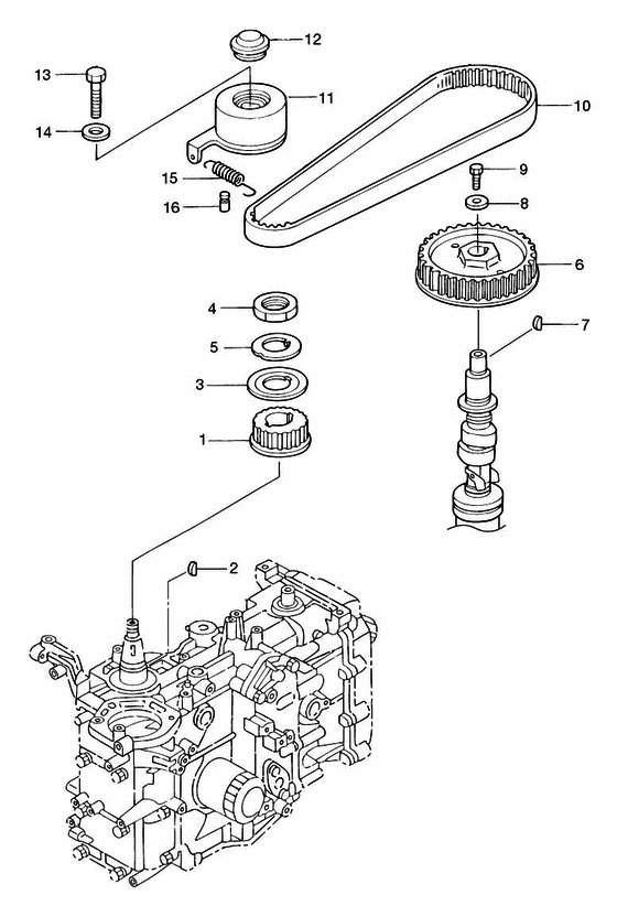 Pulley и timing belt