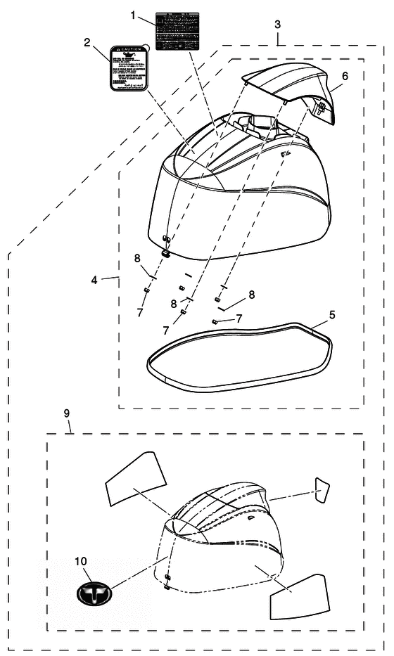 Top cowl