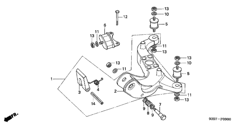 Mount frame/upper mount резиновый