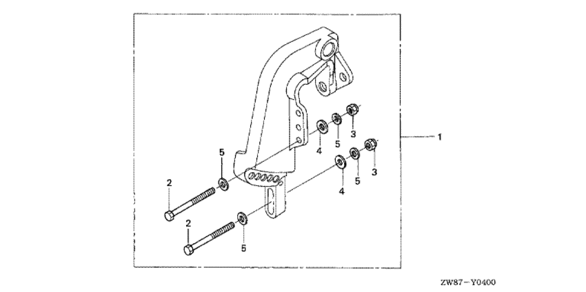 Outboard installation комплект