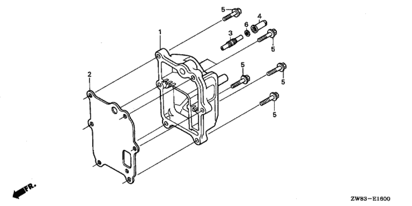 Выпускной chamber крышка