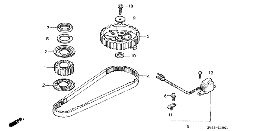 Belt timing