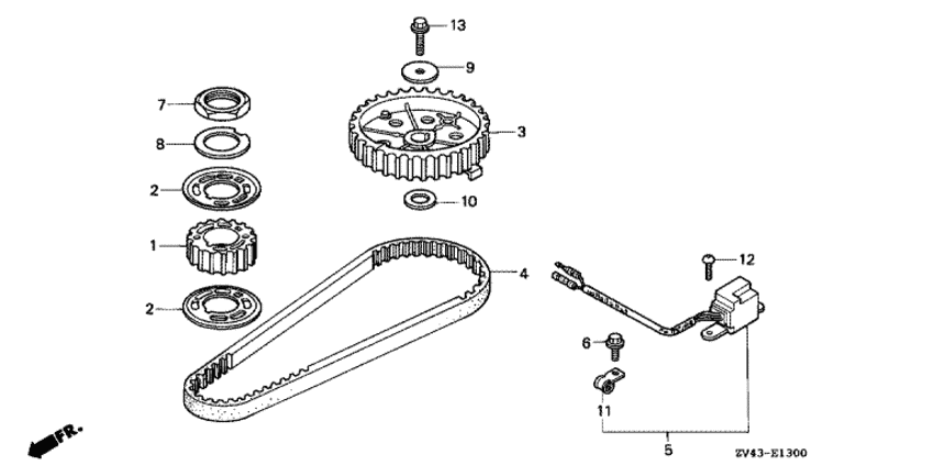 Belt timing