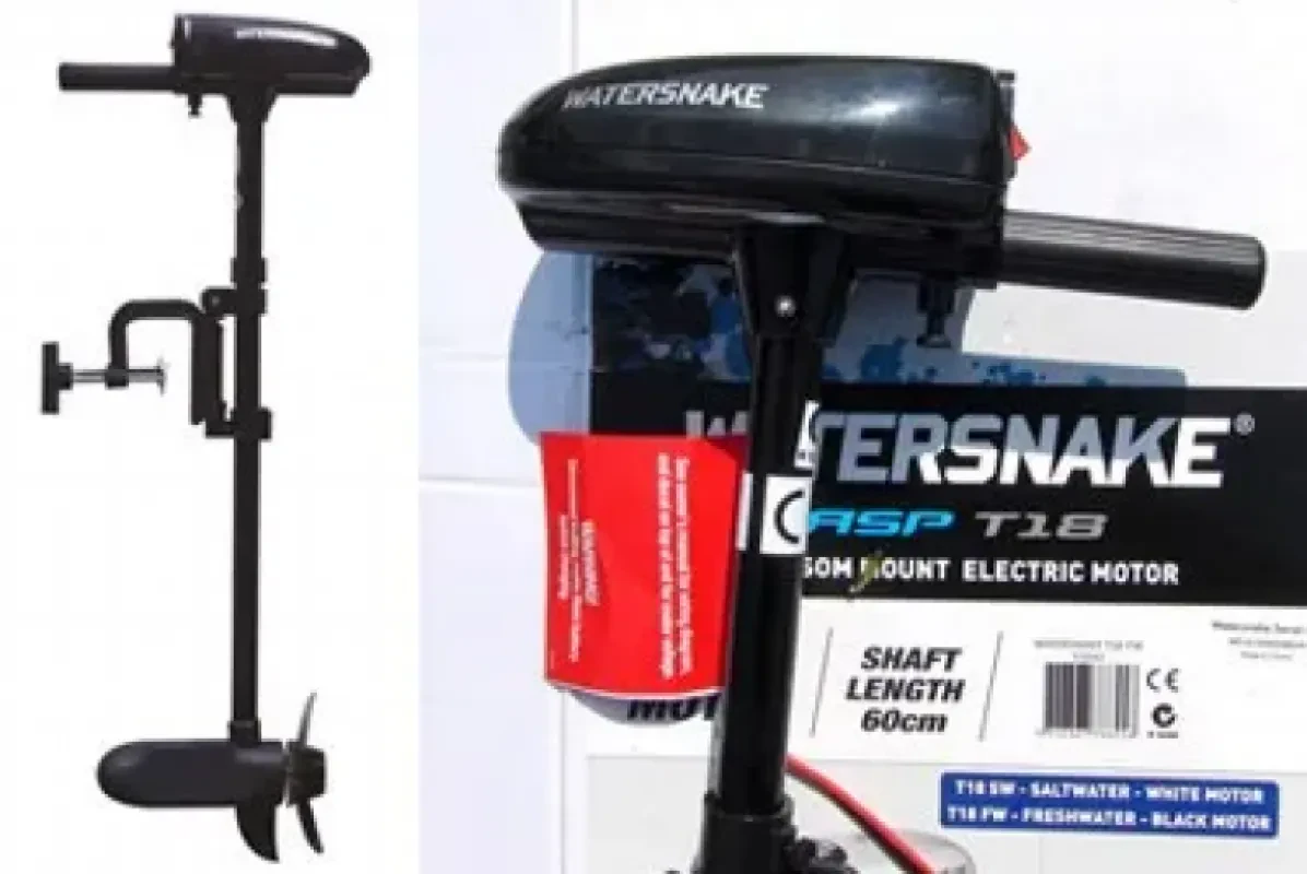 Jarvis Walker Электромотор для надувных лодок WaterSnake T18