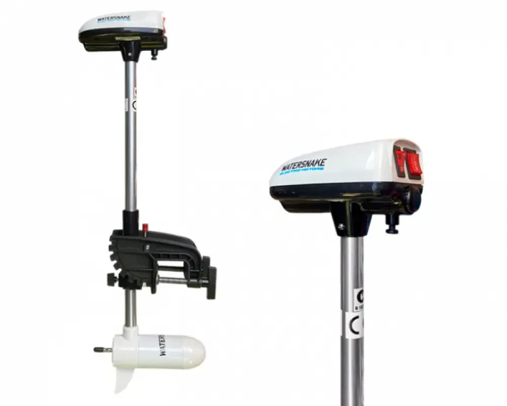 Jarvis Walker Электромотор для лодки ПВХ WaterSnake T24W Белый