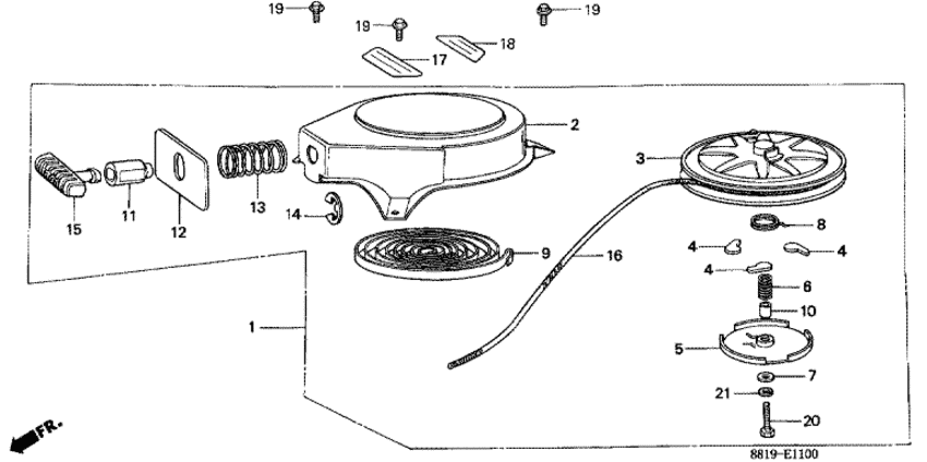 Ручной стартер