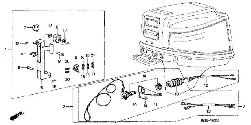 Safety switch/ вертикальный стартер