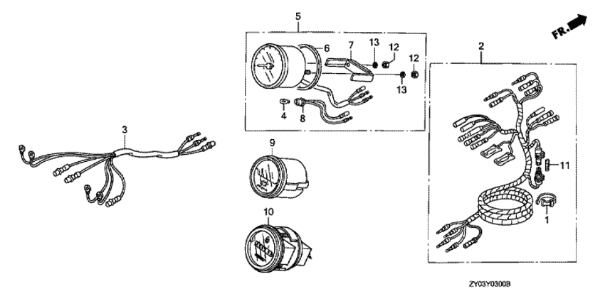 Meter/meter harness