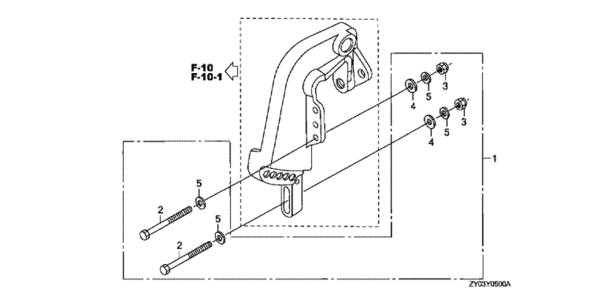 Outboard installation комплект