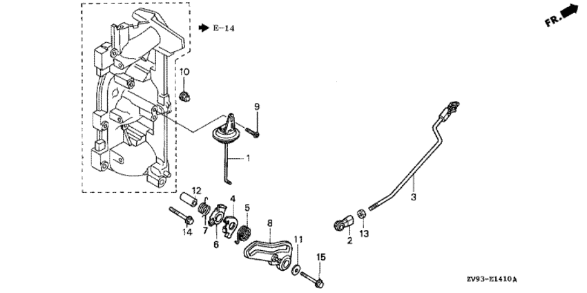 Тяга дроссельной заслонки