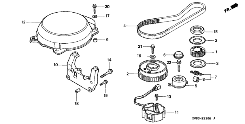 Belt timing
