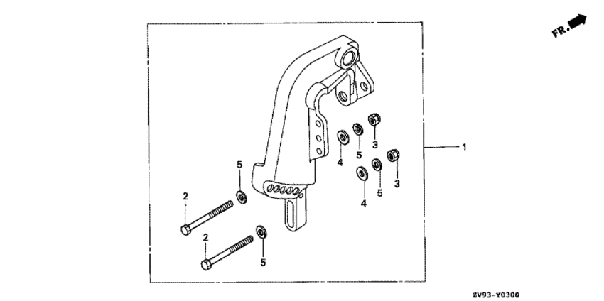 Outboard installation комплект