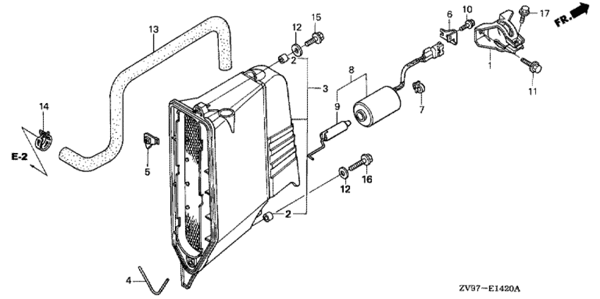 Крышка глушителя