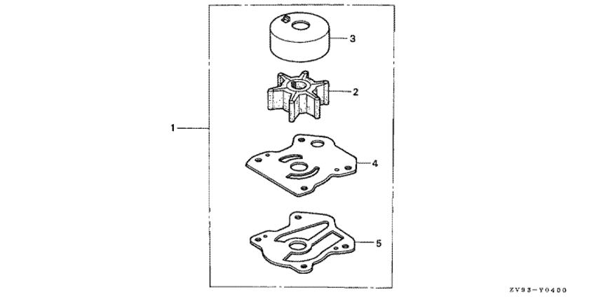 Насос impeller комплект