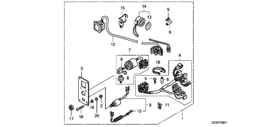 Switch panel комплект (2)