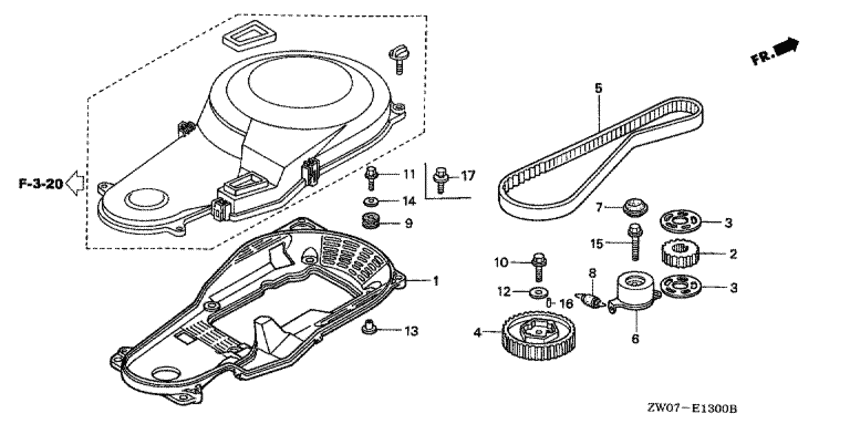 Belt timing