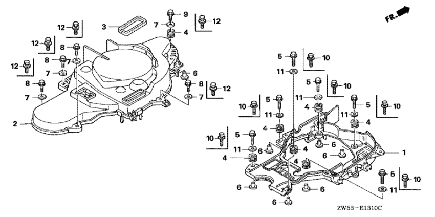 Timing belt крышка