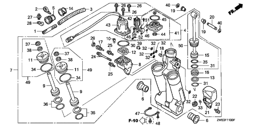 Power trim-tilt