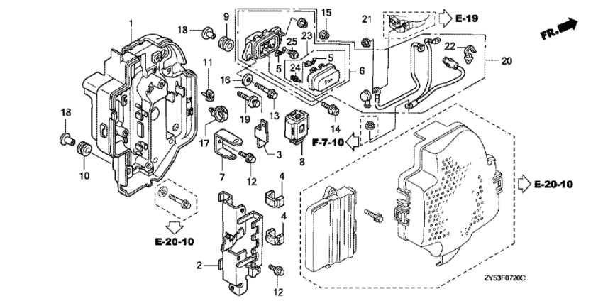 Fuse box/relay