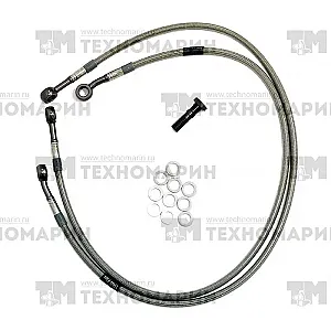 Комплект передних тормозных шлангов (2 шт) Honda MCH186V2