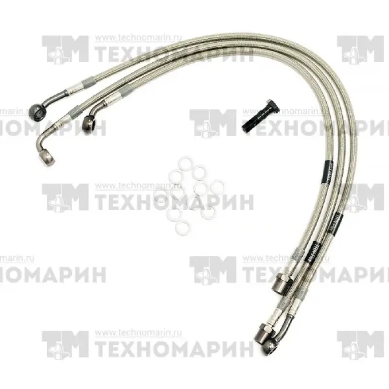 TRW Комплект передних тормозных шлангов (3 шт) Honda