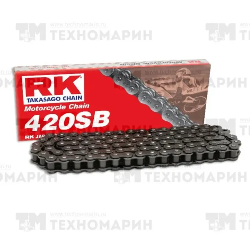 RK Chains Цепь для мотоцикла до 125 см³ (без сальников)