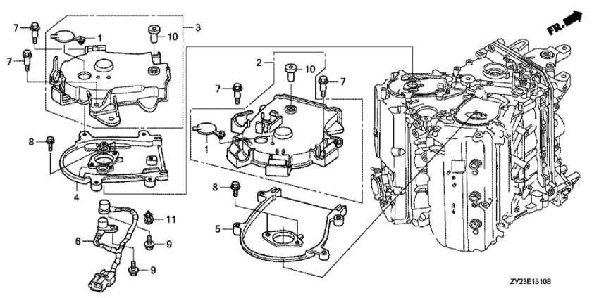 Timing belt крышка