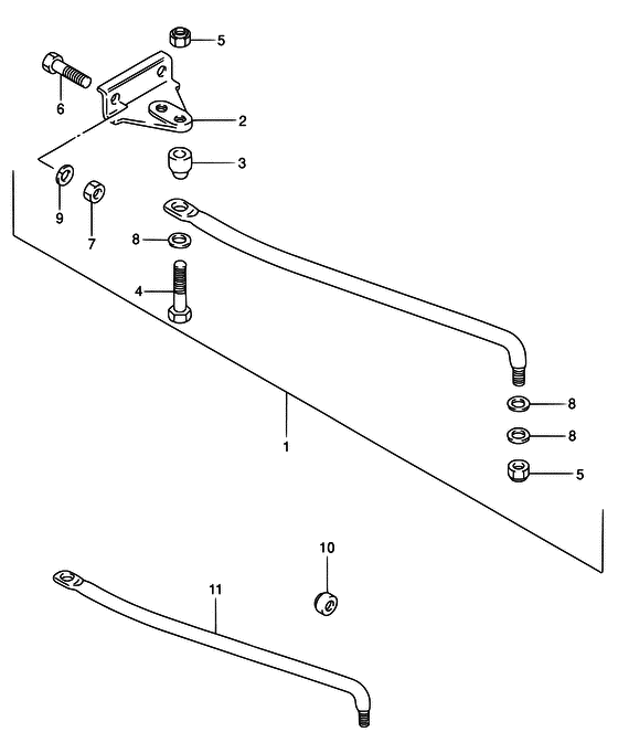 Опция: продольная рулевая тяга