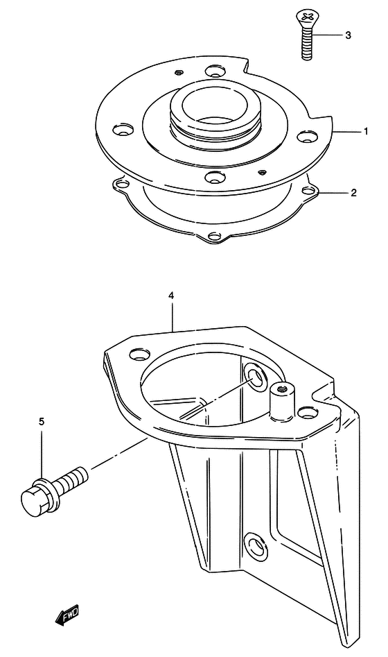 Корпус сальника