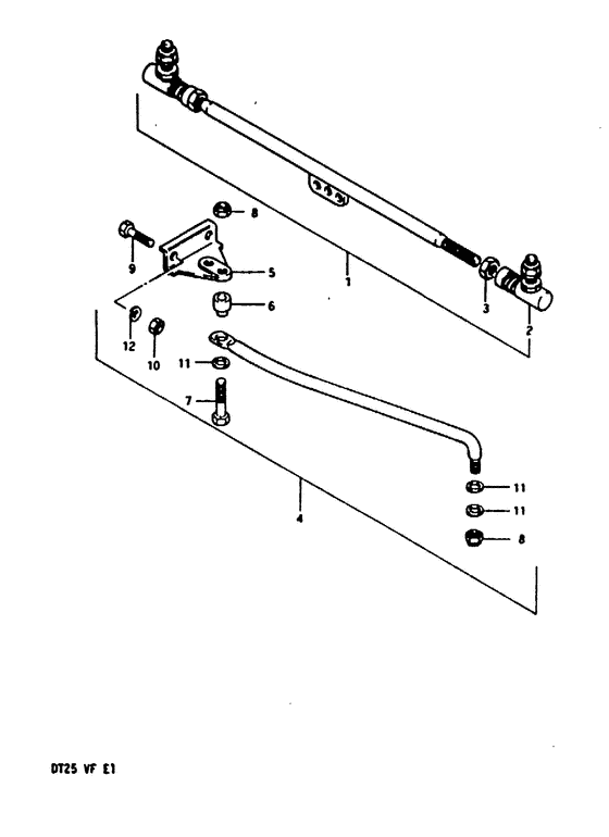 Tie-rod / удлинитель bar (опция;)