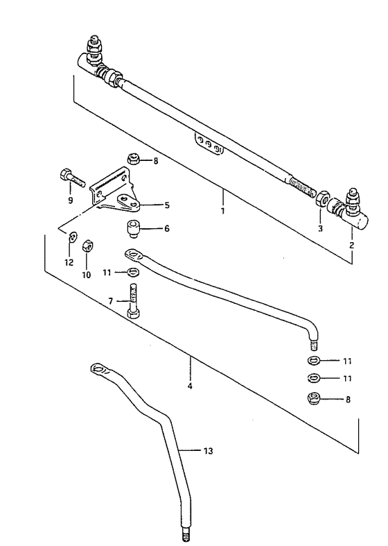 Tie-rod (опция;)