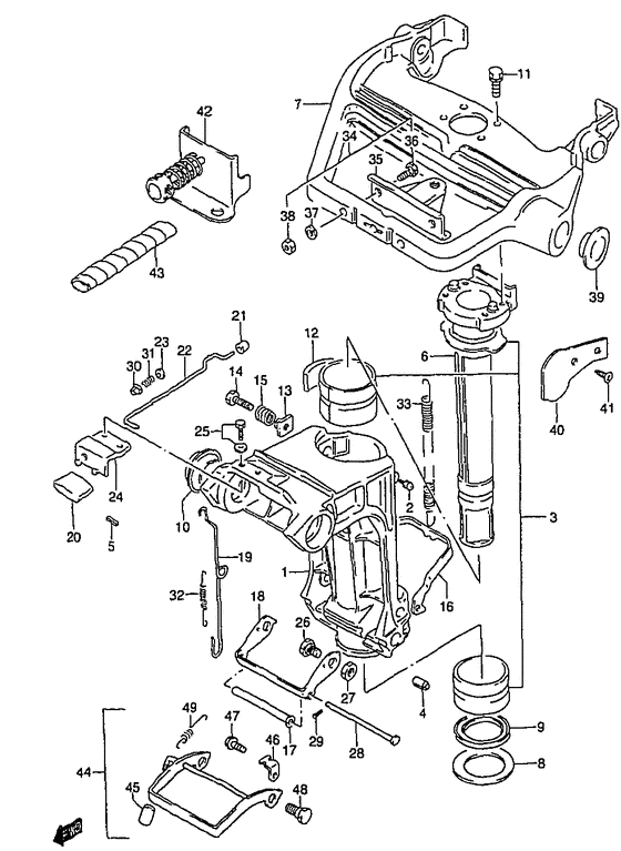 Поворотный кронштейн